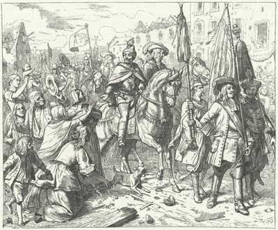 Die Befreier Wiens betreten die Stadt, 1683 von Wilhelm Camphausen